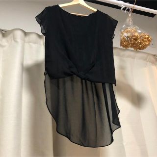 ザラ(ZARA)の真由美様専用【ZARA】シアートップス(カットソー(半袖/袖なし))