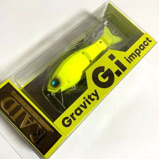 新品未開封 レイドジャパン G.i グラビティインパクト 【レモンパワー】(ルアー用品)