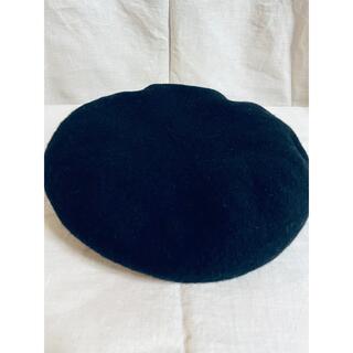 ニコアンド(niko and...)のベレー帽　ニコアンド　帽子　黒　(ハンチング/ベレー帽)
