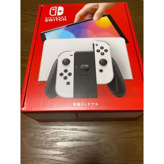 ニンテンドースイッチ(Nintendo Switch)のNintendo Switch有機ELモデル　ホワイト(家庭用ゲーム機本体)