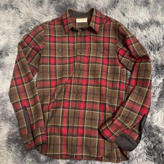 サンローラン(Saint Laurent)のサンローラン　13aw チェックシャツ(シャツ)