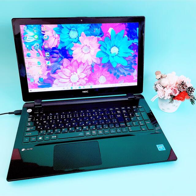 【お買い得品！】初心者向け✨薄型ホワイト✨Webカメラ付き✨NECノートパソコン