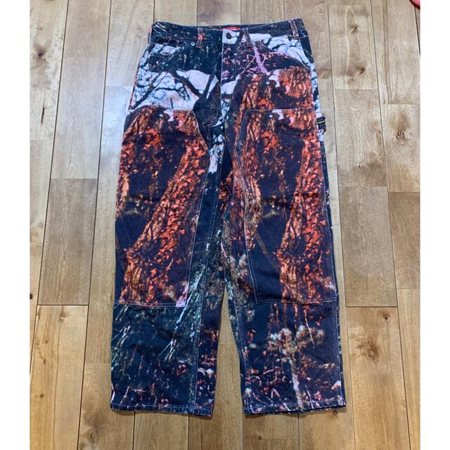 supreme double knee denim painter pant32