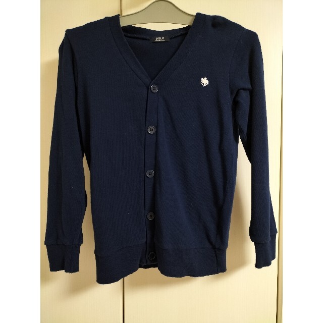 POLO RALPH LAUREN(ポロラルフローレン)のPOROカーディガン　140 キッズ/ベビー/マタニティのキッズ服男の子用(90cm~)(カーディガン)の商品写真