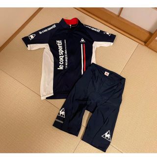 ルコックスポルティフ(le coq sportif)のルコック　サイクリングウェア上下メンズLサイズ(ウエア)