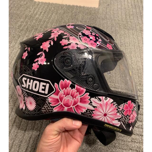 SHOEI harmonic  Z-7 フルフェイスヘルメット Mサイズ　桜　花自動車/バイク