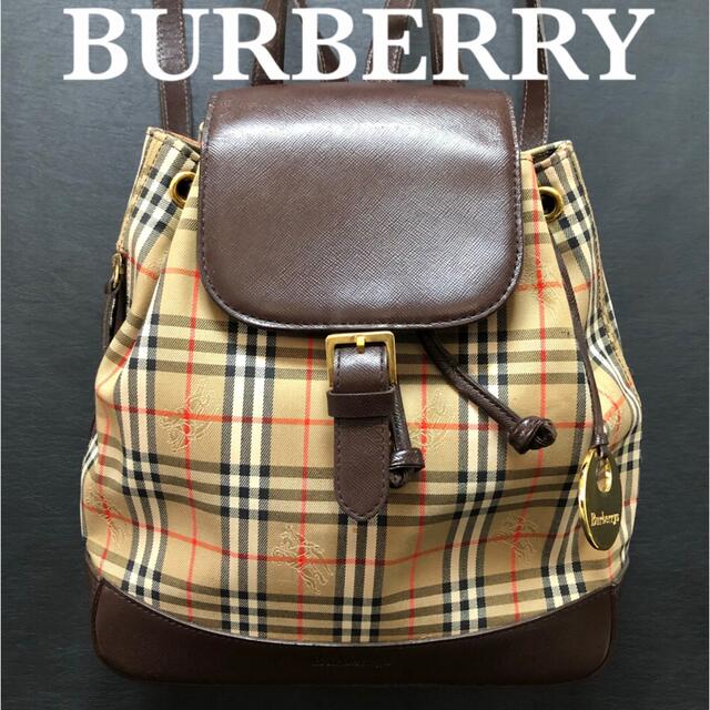 BURBERRY(バーバリー)のBURBERRY バーバリー ノバチェック リュック バッグパック  レディースのバッグ(リュック/バックパック)の商品写真