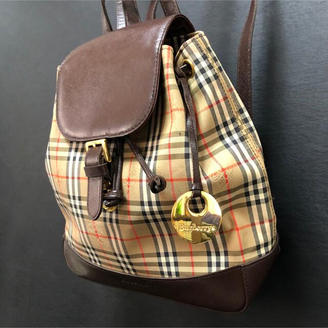 BURBERRY(バーバリー)のBURBERRY バーバリー ノバチェック リュック バッグパック  レディースのバッグ(リュック/バックパック)の商品写真