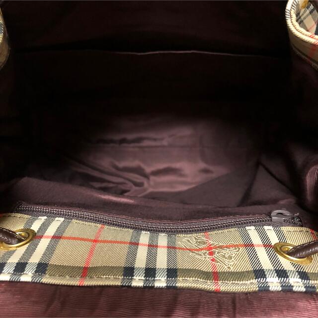 BURBERRY(バーバリー)のBURBERRY バーバリー ノバチェック リュック バッグパック  レディースのバッグ(リュック/バックパック)の商品写真