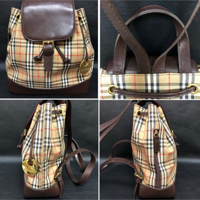 BURBERRY(バーバリー)のBURBERRY バーバリー ノバチェック リュック バッグパック  レディースのバッグ(リュック/バックパック)の商品写真