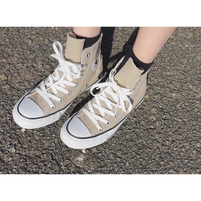 CONVERSE コンバース ハイカット ベージュの通販 by AAAshop|コンバースならラクマ コンバース スニーカー ハイカット ベージュ