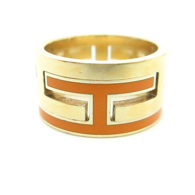エルメス HERMES ムーブアッシュリング 8号 オレンジ - アクセサリー エルメス HERMES ムーブアッシュリング 8号 オレンジ - アクセサリー