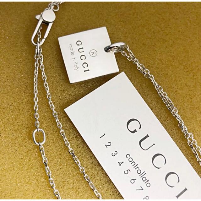 ユニセック Gucci スクエアプレートネックレスの通販 by ブッシュ's