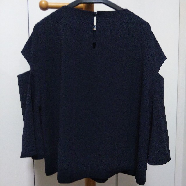 中古】 ADORE ブラウス 38 ネイビー - Tシャツ/カットソー(七分/長袖 通販卸し売り ADORE ブラウス ネイビー 38 Tシャツ/カットソー(七分/長袖)