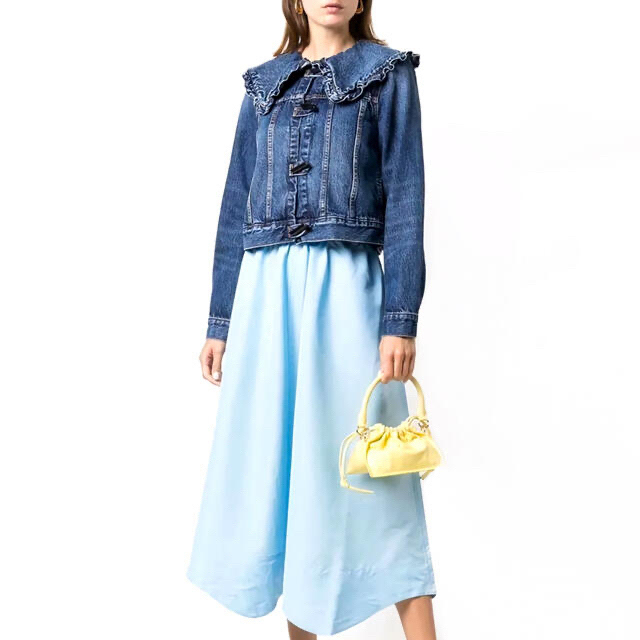 今だけスーパーセール限定 GANNI デニム ジャケット ブラウス tv.lmta.lt