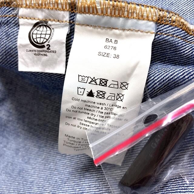 高品質国産】 Drawer - ガニー GANNI デニム ジャケット 38 M 新品 未