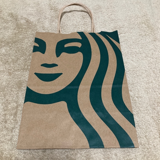 Starbucks Coffee(スターバックスコーヒー)のスタバ紙袋 エンタメ/ホビーのおもちゃ/ぬいぐるみ(キャラクターグッズ)の商品写真