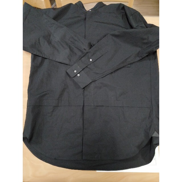 UNIQLO(ユニクロ)のUNIQLO　+J　ノーカラー オーバーサイズシャツ　sizeL メンズのトップス(シャツ)の商品写真