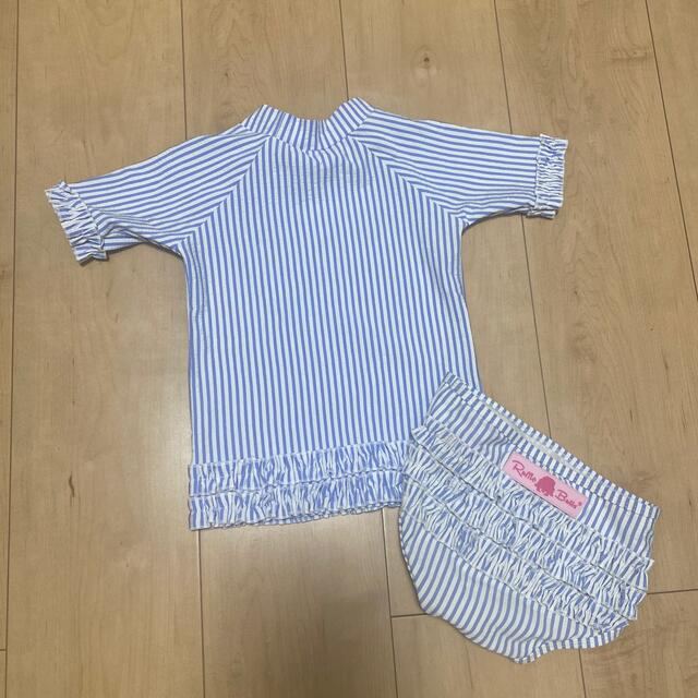 ラッフルバッツ　水着　セパレート　ラッシュガード キッズ/ベビー/マタニティのベビー服(~85cm)(水着)の商品写真