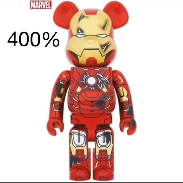 オリンピックBE@RBRICK IRON MAN MARK VII DAMAGE 400％