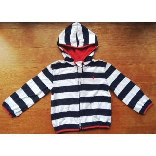 ラルフローレン(Ralph Lauren)のラルフ ローレン(Ralph Lauren) ボーダーパーカー 90cm(ジャケット/上着)