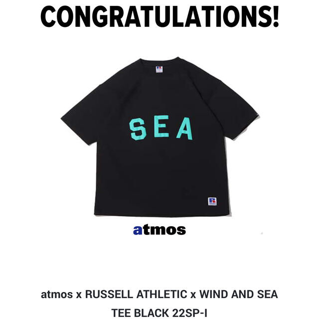 WIND AND SEA - atmos x RUSSELL ATHLETIC x WIND AND SEAの通販 by ...