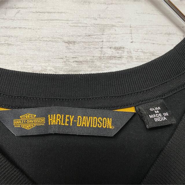 Harley Davidson(ハーレーダビッドソン)の【人気アイテム】ハーレーダビッドソン☆プリントデカロゴブラックTシャツ メンズのトップス(Tシャツ/カットソー(半袖/袖なし))の商品写真