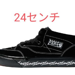 シュプリーム(Supreme)のSupreme × Vans Half Cab "Black"(スニーカー)