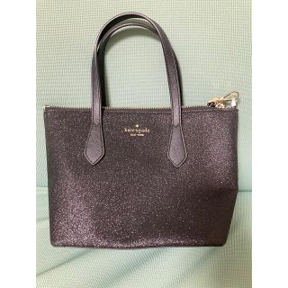 ケイトスペードニューヨーク(kate spade new york)のkate spade NEW YORK❤️黒ラメショルダー(ショルダーバッグ)