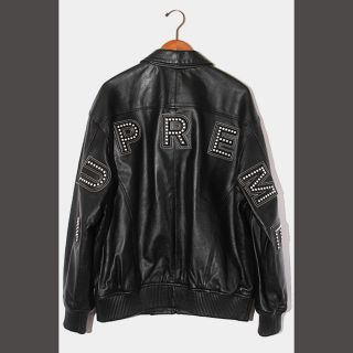Supreme - 18SS Supreme シュプリーム レザージャケット L BLACKの通販