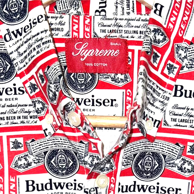 Supreme Budweiser Logo Shirt シャツ - シャツ