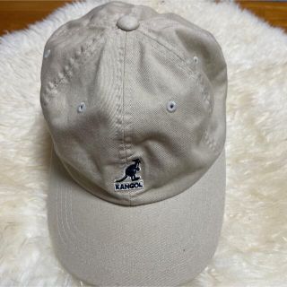 カンゴール(KANGOL)のKANGOLキャップ　ベージュ(キャップ)