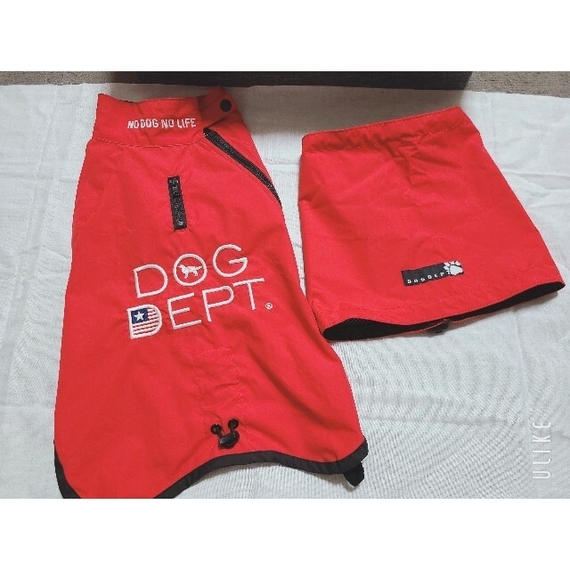 犬用レインウェア DOG DEPT  Msize