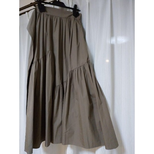 FRAY I.D(フレイアイディー)のフレイアイディー／クロスベルトティアードスカート レディースのスカート(ロングスカート)の商品写真
