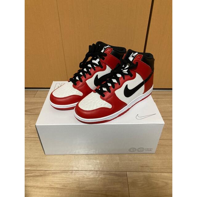 NIKE DUNK HIGH by you chicago風カラー　28cm