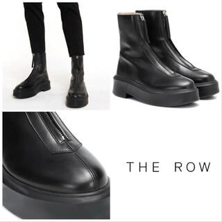 The Row ジップアップブーツ(ブーツ)