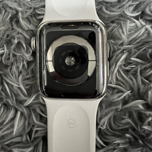 Apple Watch series 4 40mm ステンレススチールケース メンズの時計(腕時計(デジタル))の商品写真