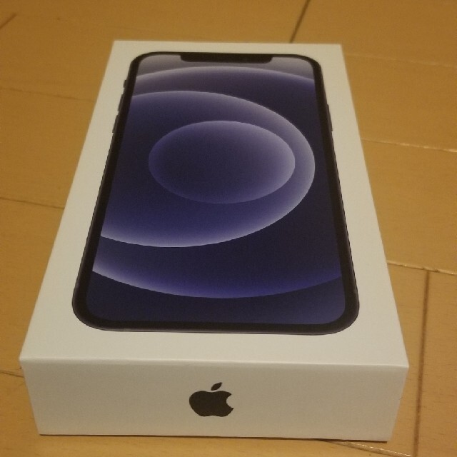 もらって嬉しい出産祝い アップル iPhone12 128GB ブラック　新品 スマートフォン本体
