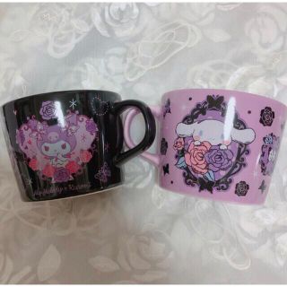 アースマジック(EARTHMAGIC)のANNA SUI マイメロ&クロミ シナモロール マグカップ 2個セット(グラス/カップ)