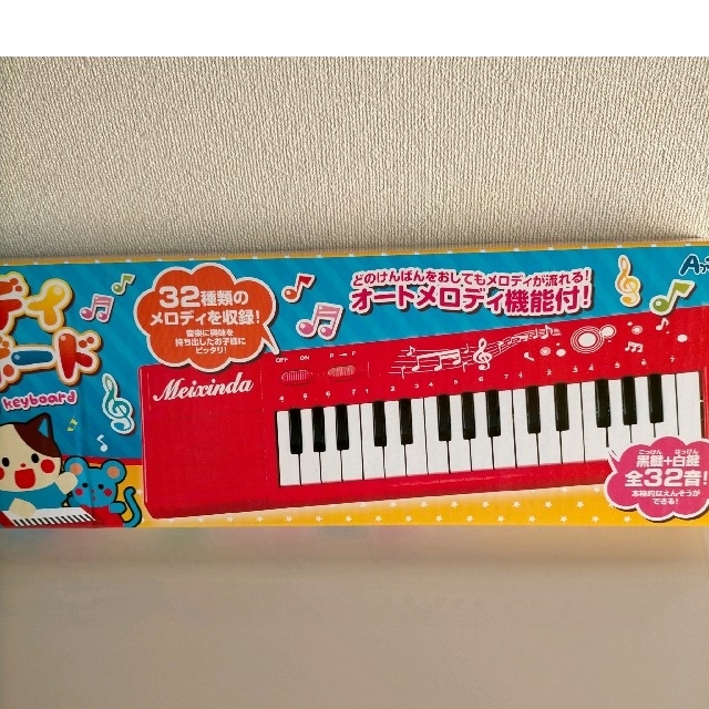 メロディキーボード キッズ/ベビー/マタニティのおもちゃ(楽器のおもちゃ)の商品写真