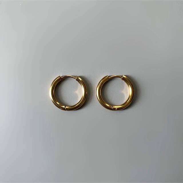 SLOBE IENA(スローブイエナ)のStainless mini hoop pierce gold No.791 レディースのアクセサリー(ピアス)の商品写真