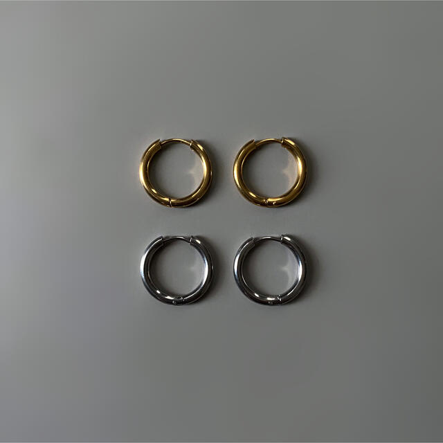 SLOBE IENA(スローブイエナ)のStainless mini hoop pierce gold No.791 レディースのアクセサリー(ピアス)の商品写真