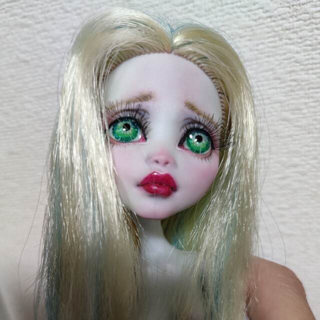 ❤モンスターハイ リペイント ラグーナ カスタム ooakdoll❤ ハンドメイドのぬいぐるみ/人形(人形)の商品写真