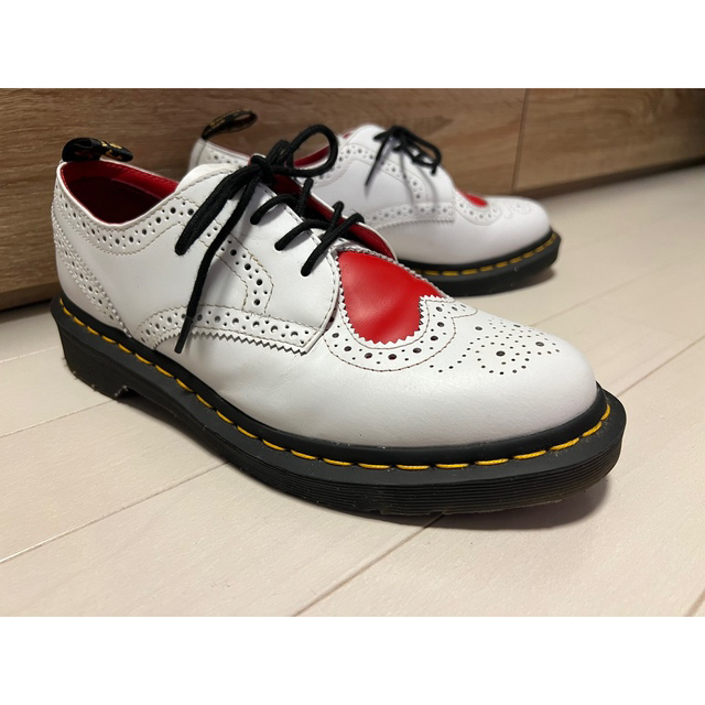 美品 ドクターマーチン バレンタインモデル HEARTS 3-EYE SHOE