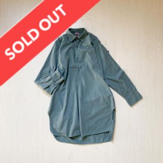 sold outグランパシャツ　カーキグレー  6(シャツ)