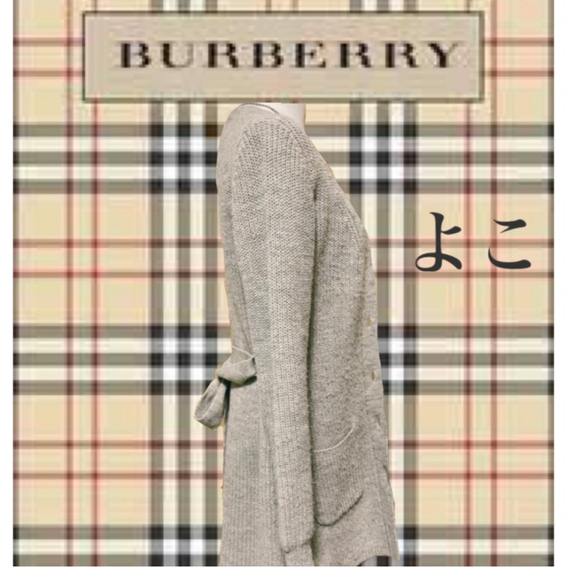 BURBERRY BLUE LABEL(バーバリーブルーレーベル)の最終値下げBURBERRY バーバリー  カーディガン レディースのトップス(カーディガン)の商品写真