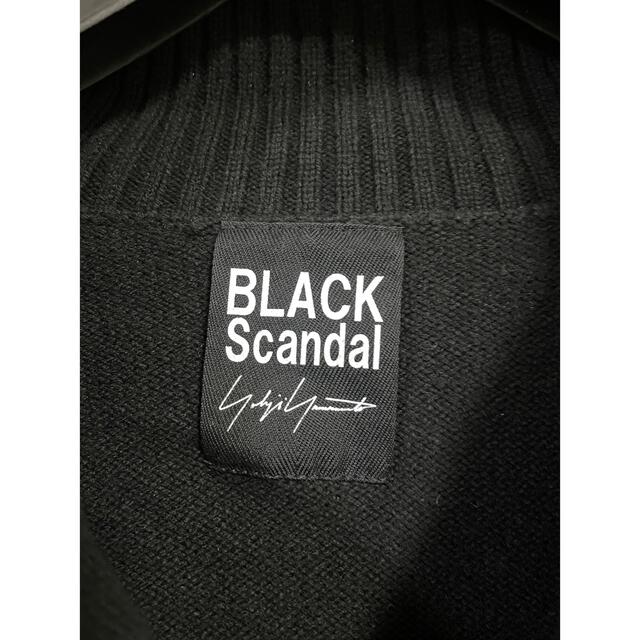 今だけ【yohji yamamoto】18AW BlackScandal翁ニット