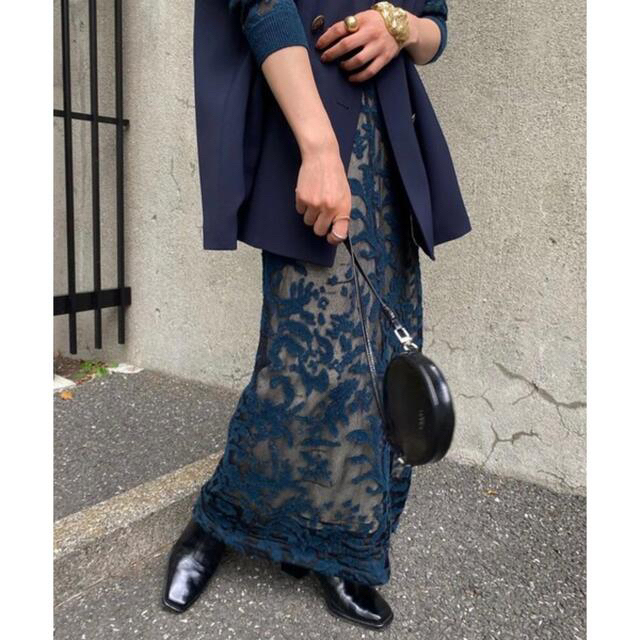 Ameri VINTAGE - ameri DEVORER FLOWER SHEER SKIRT の通販 by Aua