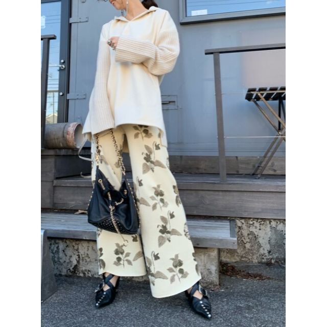 メカニカル Ameri VINTAGE ROTY EASY KNIT PANTS - カジュアルパンツ