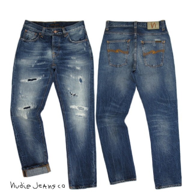 Nudie Jeans(ヌーディジーンズ)のNudie Jeans GRIM TIM DAVID REPLICA W30 メンズのパンツ(デニム/ジーンズ)の商品写真